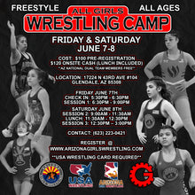 Load image into Gallery viewer, All Girls Freestyle Camp June 7-8