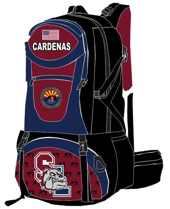 Sierra Linda Wrestling Back Pack