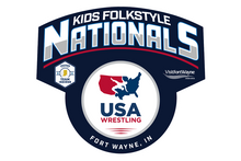 Load image into Gallery viewer, 2024 USA Wrestling Kids Folkstyle Nationals (14u and under Boys &amp; Girls)