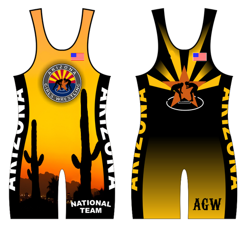 Folkstyle Singlets (2 total) Personalized!!